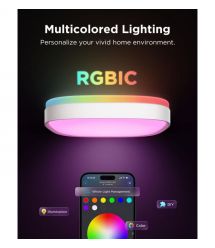 Govee Потолочный свитильник H60A4 30cm Smart Square Ceiling Light, RGBWW + RGBIC, WI-FI/Bluetooth, білий