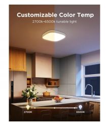 Govee Потолочный свитильник H60A4 30cm Smart Square Ceiling Light, RGBWW + RGBIC, WI-FI/Bluetooth, білий