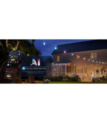 Govee Набор светодиодных ламп H7025 Outdoor Clear Bulb String Lights, 15м, RGBIC/Warm White, WI-FI/Bluetooth, чорний