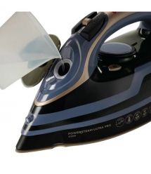 Russell Hobbs Russell Hobbs steamer, 3100W, steam boost -210g, vert. steaming, inox soleplate, black-blue