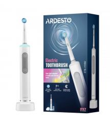 ARDESTO Щетка зубная электр. ETB-I114W, 40т. колеб/мин, насадок-2, IPX7, белый