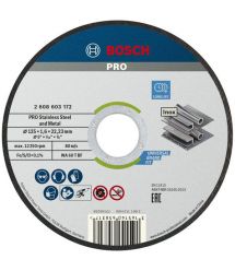 Bosch Диск відрізний Bosch Professional Stand по нержавіючій сталі 125x1.6x22.23мм, 10шт