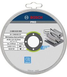 Bosch Диск відрізний Bosch Professional Stand по нержавіючій сталі 125x1.6x22.23мм, 10шт