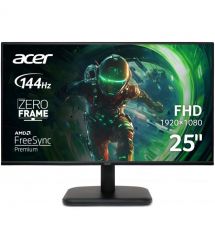 Acer Монітор Acer 24.5" EK251QP6bi D-Sub, HDMI, IPS, 144Hz, 1ms, FreeSync