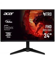 Acer Монітор Acer 23.8" QG241YP6bmipx HDMI, DP, MM, IPS, 144Hz, 1ms, FreeSync