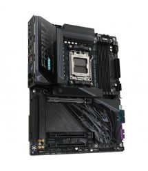 Gigabyte Материнская плата X870E A ELITE X3D sAM5 X870 4xDDR5 M.2 Wi-Fi BT HDMI DP ATX