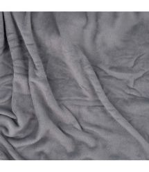 ARDESTO Плед Ardesto Flannel 200х220см, 100% поліестер, сірий світлий