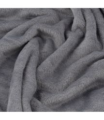 ARDESTO Плед Ardesto Flannel 200х220см, 100% поліестер, сірий світлий