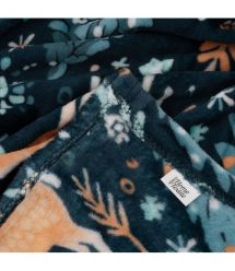 ARDESTO Плед Ardesto Christmas Flannel 160х200см, 100% поліестер, олені, зелений