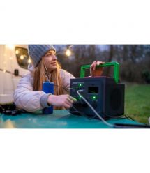 APC OffGrid Portable Power Station 500, 517Wh Lithium-ion, 2 Schuko, Sinewave