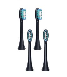 Beurer Beurer SC 30/50 Premium Whiten toothbrush heads, for whitening, 4 pcs in a set, black