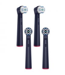 Beurer Beurer TB 15/30/50 Sensitive GP toothbrush heads, delicate cleaning, 4 pcs in a set, blue