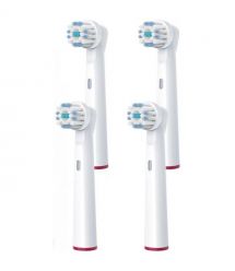 Beurer Beurer TB 15/30/50 Sensitive toothbrush heads, delicate cleaning, 4 pcs in a set, white