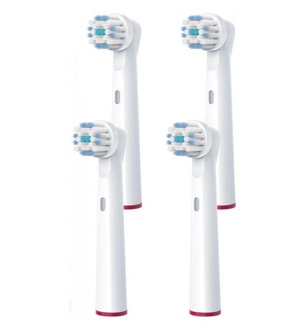 Beurer Beurer TB 15/30/50 Sensitive toothbrush heads, delicate cleaning, 4 pcs in a set, white