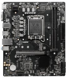 MSI Материнcкая плата PRO H610M-E s1700 H610 2xDDR5 HDMI D-Sub mATX