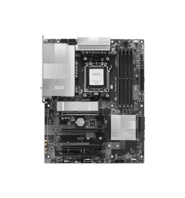 MSI Материнcкая плата PRO B850-P WIFI sAM5 B850 4xDDR5 M.2 HDMI WiFi BT ATX