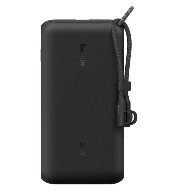 Belkin Аккумулятор портативный литий-ионный Power Bank 20000мА·ч, 20Вт, с дисплеем, черный