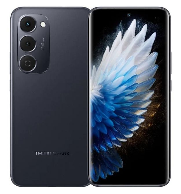 TECNO Смартфон Spark 40 PRO+ (KM7) 6.78" 8/256ГБ, 2SIM, 5200мА•год, Nebula Black