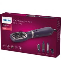 Philips Philips hair dryer brush 3000 Series, 3W, 3 modes, ionization,4 nozzles, violet