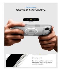 Spigen Чохол Spigen для iPhone 17 Air, Ultra Hybrid S MagFit, Clear White