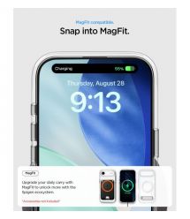 Spigen Чохол Spigen для iPhone 17 Air, Ultra Hybrid S MagFit, Clear White