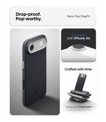 Spigen Чохол Spigen для iPhone 17 Air, Nano Pop MagFit, Black Sesame