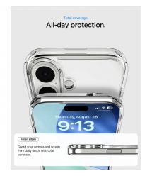 Spigen Чохол Spigen для iPhone 17, Ultra Hybrid S MagFit, Clear White