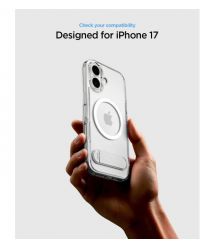Spigen Чохол Spigen для iPhone 17, Ultra Hybrid S MagFit, Clear White