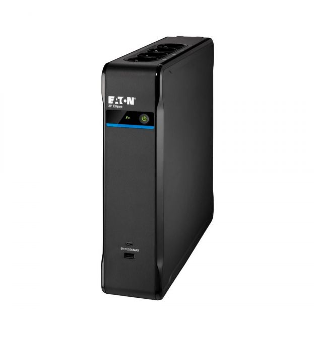 Eaton Джерело безперебійного живлення Eaton 3P Ellipse 1700VA/1040W, 2xUSB charges+USB port, 4+4xSchuko