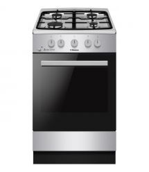 Hansa Плита газовая, 50x60см, 67л, чугун, газ контр., нержавеющая сталь