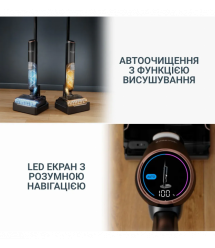 Rowenta Cordless VC Rowenta X-Clean 7, 250W, dust cont -0.5L, battery operation up to 50min, weihgt-4.2kg, НЕРА, black