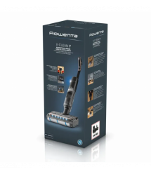 Rowenta Cordless VC Rowenta X-Clean 7, 250W, dust cont -0.5L, battery operation up to 50min, weihgt-4.2kg, НЕРА, black