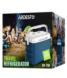 ARDESTO Холодильник дорожній ARDESTO, 21л, ак.холоду, 3.3 кг, синій