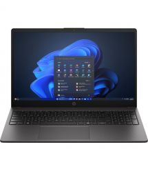 HP Notebook 250R-G10 15.6" FHD IPS AG, Intel 7-150U, 32GB, F1TB, UMA, DOS, чорний
