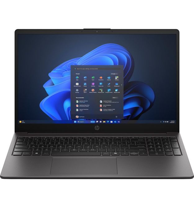HP Notebook 250R-G10 15.6" FHD IPS AG, Intel 7-150U, 32GB, F1TB, UMA, DOS, чорний