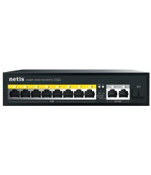 Netis Коммутатор P110GH 8xFE PoE, 3xGE (2xUplink, 1xSFP), 120Вт, Неуправляемый