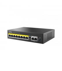 Netis Коммутатор P110GH 8xFE PoE, 3xGE (2xUplink, 1xSFP), 120Вт, Неуправляемый