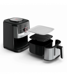 Tefal Tefal air fryer Easy Fry Silence Smart, 1670W, bowl-5l, sensor control, plastic, stainless steel