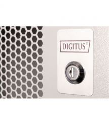 Digitus 19" rack, 9U, SOHO PRO, perforated door, 540x400 mm, max. 60 kg, gray