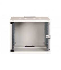 Digitus Шкаф 19", 9U, SOHO PRO, стеклянные двери, 540x400 мм, 60кг максимально, серая