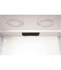 Digitus Шкаф 19", 9U, SOHO PRO, стеклянные двери, 540x400 мм, 60кг максимально, серая