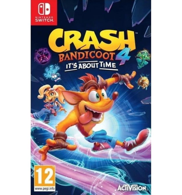 Games Software Гра консольна Switch Crash Bandicoot 4: It's About Time, картридж