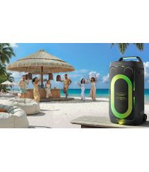 Samsung Акустическая система MX-ST50F 240Вт, 2.0, BT, USB, 3.5 Mini Jack, IPX4, Party Lights+, SBC, AAC, черный