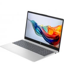 HP Ноутбук HP 15-fc0312ua 15.6" FHD IPS AG, AMD R5-7520U, 16GB, F512GB, UMA, DOS, сріблястий