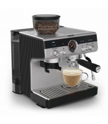 Krups Кофеварка рожковая Precision+, 3.5л, молотый, 15 бар, серый