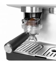 Krups Кофеварка рожковая Precision+, 3.5л, молотый, 15 бар, серый