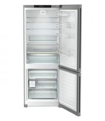 Liebherr Ref with bottom freezer, 201.5x74.7х67.5, ref-346l, freez.-128l, 2doors, A++, NF, display int, grey