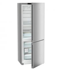 Liebherr Ref with bottom freezer, 201.5x74.7х67.5, ref-346l, freez.-128l, 2doors, A++, NF, display int, grey