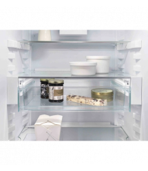 Liebherr Ref with bottom freezer, 201.5x74.7х67.5, ref-346l, freez.-128l, 2doors, A++, NF, display int, grey