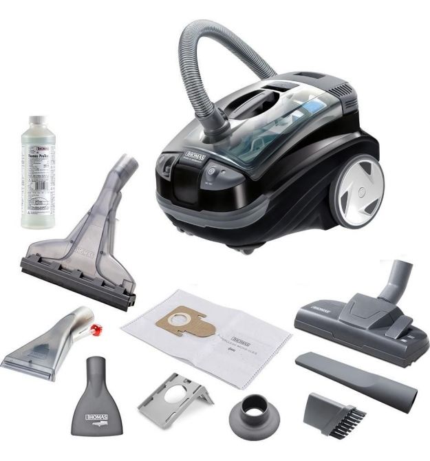 Thomas Пылесос моющий Aquatic Onyx, 1700Вт, вода -2,4л, НЕРА, черный